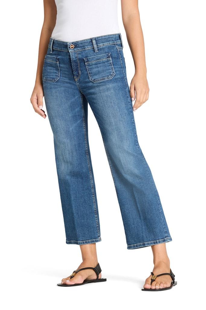 Tess pocket cropped jeans fra Cambio