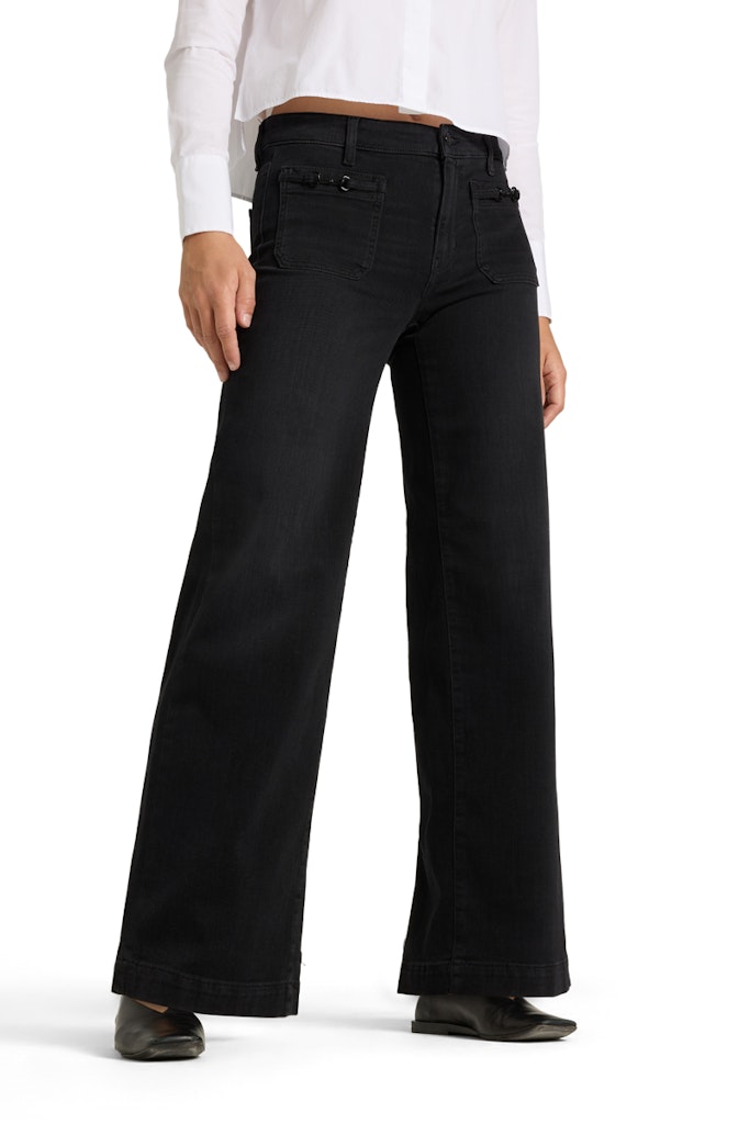 Ada patched pocket jeans fra Cambio