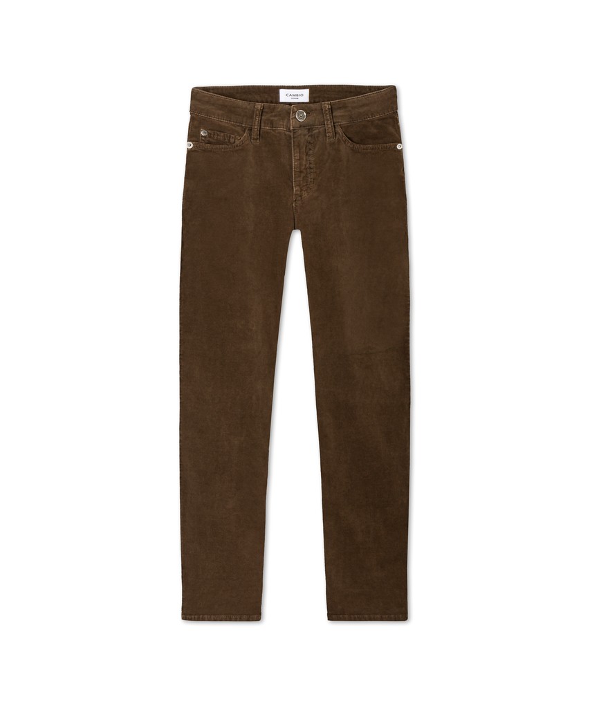 Piper cropped velur bukse fra Cambio