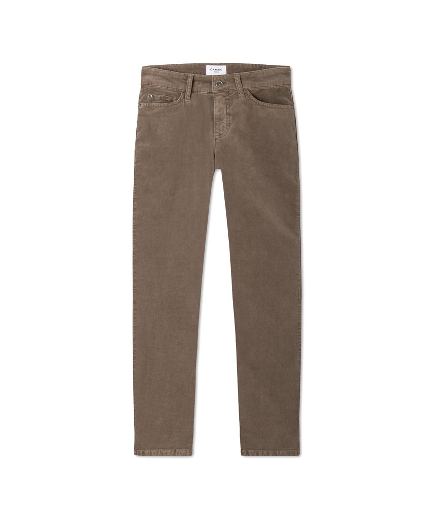 Piper cropped velur bukse fra Cambio